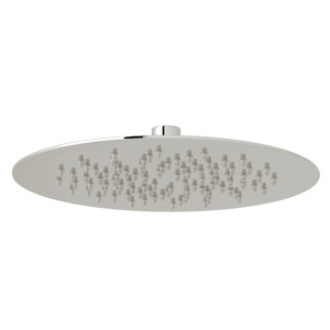 9 1/2 Inch Slim Ultra Thin Round Rain Showerhead - Polished Nickel | Model Number: SLM02PN - Product Knockout