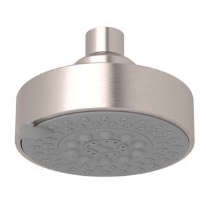 4 Inch Ecomodern 5-Function Showerhead - Satin Nickel | Model Number: SOF134STN - Product Knockout