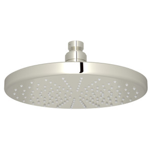 8 Inch Rodello Circular Rain Showerhead - Polished Nickel | Model Number: 1075/8PN - Product Knockout