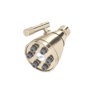 3" Graceline 6-Jet Adjustable Showerhead - Satin Nickel | Model Number: MB0190STN