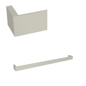 Quartile™ 24" Towel Bar - Polished Nickel | Model Number: QU102-PN