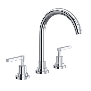 Lombardia® Widespread Lavatory Faucet With C-Spout - Polished Chrome | Model Number: A2208LMAPC-2