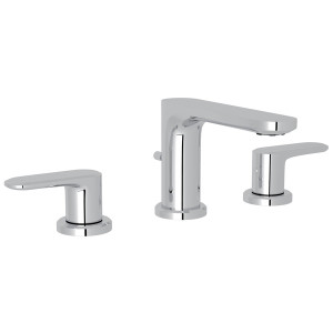 ROHL Acqui Column Spout Widespread Bathroom Faucet - Polished