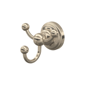 Edwardian Wall Mount Triple Robe Hook - Satin Nickel | Model Number: U.6923STN - Product Knockout