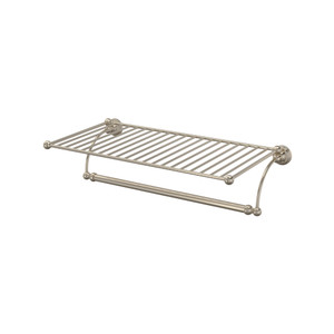 Edwardian™ Wall Mount Towel Shelf - Satin Nickel | Model Number: U.6961STN