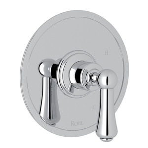 Georgian Era Pressure Balance Trim without Diverter - Polished Chrome with Metal Lever Handle | Model Number: U.1710LS-APC - Product Knockout