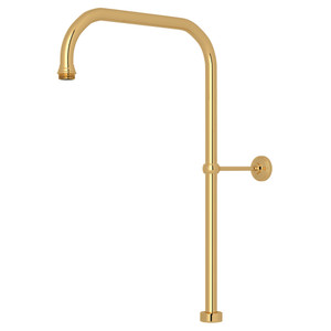 40 Inch X 15 Inch Rigid Riser Shower Outlet - English Gold | Model Number: U.5391EG - Product Knockout