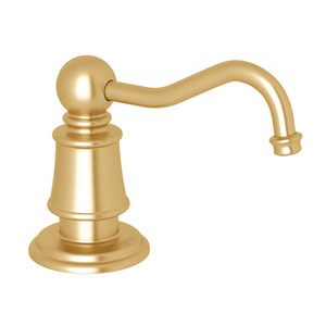 Georgian Era Deck Mount Soap Dispenser - Satin English Gold | Model Number: U.6695SEG - Product Knockout