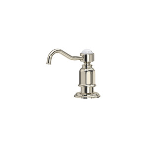 Traditional Deck Mount Soap Dispenser - Polished Nickel | Model Number: U.6995PN