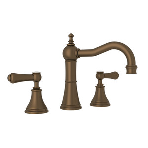 Perrin & Rowe Georgian Era Column Spout Widespread Faucet