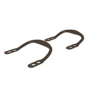 Pair of Toilet Seat Sanitary Handles - Tuscan Brass | Model Number: 4021-TCB - Product Knockout