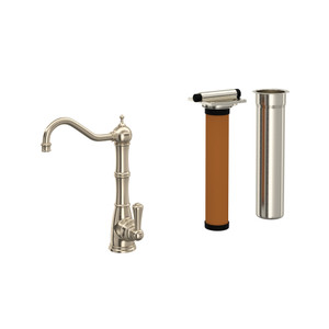 Edwardian™ Filter Kitchen Faucet Kit - Satin Nickel | Model Number: U.KIT1621L-STN-2
