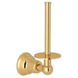 Arcana Wall Mount Spare Toilet Paper Holder - Italian Brass | Model Number: CIS19IB - Product Knockout