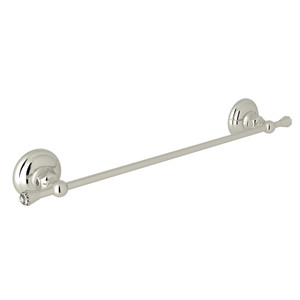 Swarovski Crystal Wall Mount 18 Inch Towel Bar - Polished Nickel | Model Number: A1484CPN - Product Knockout