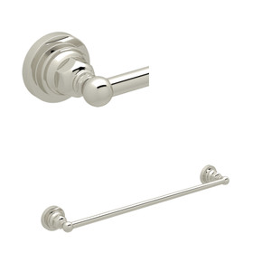 24" Towel Bar - Polished Nickel | Model Number: ROT1/24PN