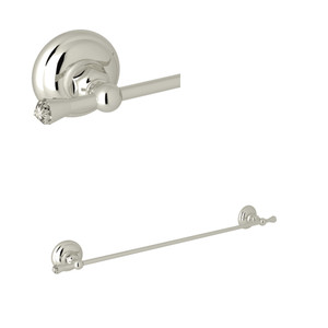 DISCONTINUED Swarovski® Crystal 24" Towel Bar - Polished Nickel | Model Number: A1486CPN