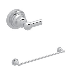 24" Towel Bar - Polished Chrome | Model Number: ROT1/24APC