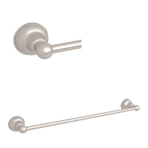 Arcana Wall Mount 30 Inch Single Towel Bar - Satin Nickel | Model Number: CIS1/30STN - Product Knockout