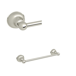 Arcana Wall Mount 18 Inch Single Towel Bar - Polished Nickel | Model Number: CIS1/18PN - Product Knockout