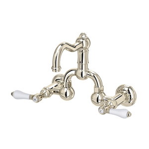 DISCONTINUED ROHL Acqui® Wall Mount Bridge Lavatory Faucet With