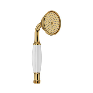 Single-Function Anti-Calcium Handshower - Italian Brass | Model Number: 1100/8EIB - Product Knockout
