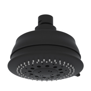 4 1/2 Inch Baltera 3-Function Showerhead - Matte Black | Model Number: WI0197MB - Product Knockout