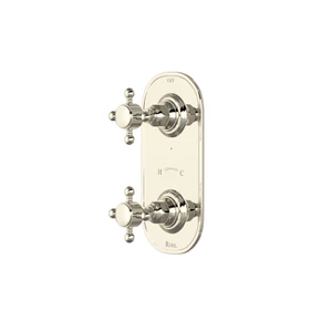 1/2" Thermostatic Trim With Diverter - Polished Nickel | Model Number: A4964XMPN