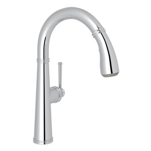 1983 Pulldown Bar and Food Prep Faucet - Polished Chrome with Metal Lever Handle | Model Number: R7514SLMAPC-2 - Product Knockout