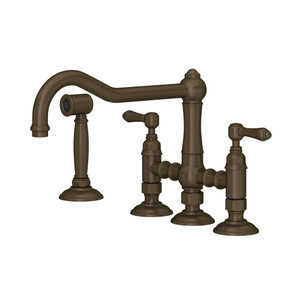 ROHL Acqui® Bridge Kitchen Faucet With Side Spray