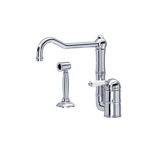 Acqui® Kitchen Faucet With Side Spray - Polished Chrome | Model Number: A3608LPWSAPC-2