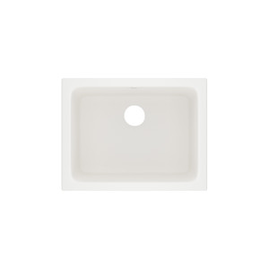 ROHL Allia 24 Inch Fireclay Single Bowl Undermount Kitchen