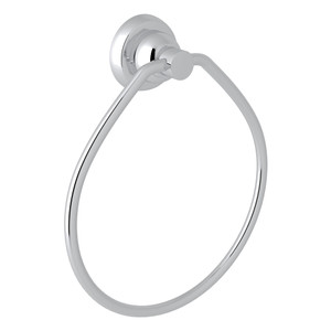 ROHL Wall Mount Towel Ring - Polished Chrome | Model Number: ROT4APC ...