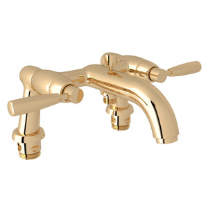 Exposed Tub Mixer - English Gold with Metal Lever Handle | Model Number: U.3807LS-EG - Product Knockout