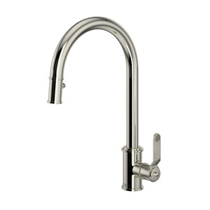Armstrong™ Pull-Down Kitchen Faucet With C-Spout - Polished Nickel | Model Number: U.4544HT-PN-2