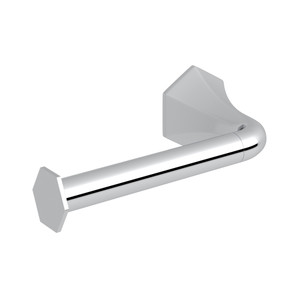 Bellia Wall Mount Open Toilet Paper Holder - Polished Chrome | Model Number: BE400-APC - Product Knockout