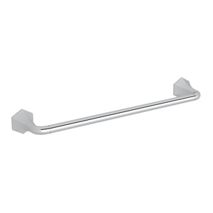 Bellia Wall Mount 18 Inch Single Towel Bar - Polished Chrome | Model Number: BE101-APC - Product Knockout