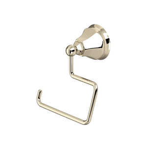 Palladian Wall Mount Open Toilet Paper Holder - Polished Nickel | Model Number: A6892PN - Product Knockout
