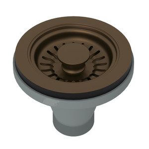 Manual Basket Strainer without Remote Pop-Up - English Bronze | Model Number: 738EB - Product Knockout