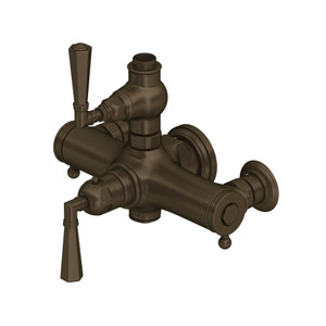 DISCONTINUED Palladian® Exposed Therm Valve With Volume and Temperature Control - Tuscan Brass | Model Number: A4817LMTCB