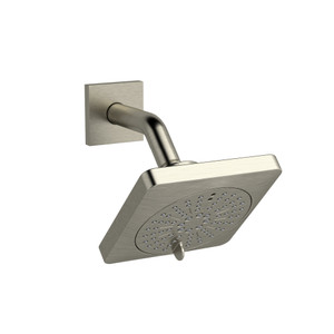 6-Function 5 Inch Showerhead With Arm  - Brushed Nickel | Model Number: 343BN - Product Knockout