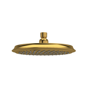 9 Inch Rain Showerhead  - Brushed Gold | Model Number: 408BG - Product Knockout