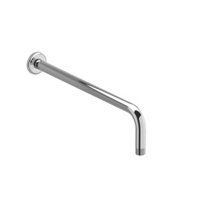 16 Inch Wall Mount Shower Arm With Round Escutcheon  - Chrome | Model Number: 554C - Product Knockout