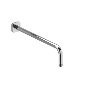 16 Inch Wall Mount Shower Arm With Square Escutcheon  - Chrome | Model Number: 574C - Product Knockout