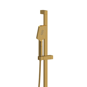 Handshower Set With 34 Inch Slide Bar and 2-Function Handshower  - Brushed Gold | Model Number: 4865BG - Product Knockout