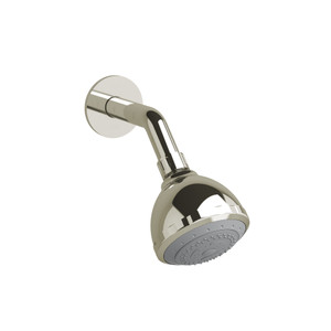 3-Function 3 Inch Showerhead With Arm 1.8 GPM - Polished Nickel | Model Number: 308PN-WS - Product Knockout