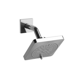 6-Function 5 Inch Showerhead With Arm 1.8 GPM - Chrome | Model Number: 343C-WS - Product Knockout