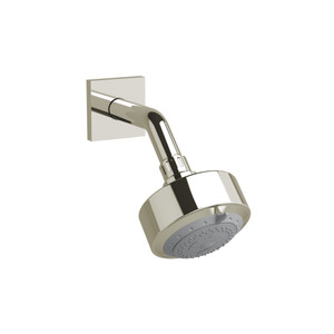 3-Function 4 Inch Showerhead With Arm 1.8 GPM - Polished Nickel | Model Number: 346PN-WS - Product Knockout