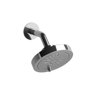 6-Function 6 Inch Showerhead With Arm 1.8 GPM - Chrome | Model Number: 366C-WS - Product Knockout