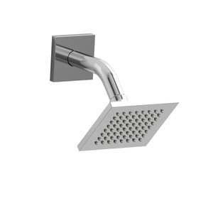 4 Inch Rain Showerhead With Arm 1.5 GPM - Chrome | Model Number: 384C-15 - Product Knockout