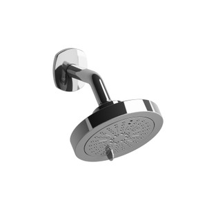 6-Function 6 Inch Showerhead With Arm 1.8 GPM - Chrome | Model Number: 396C-WS - Product Knockout